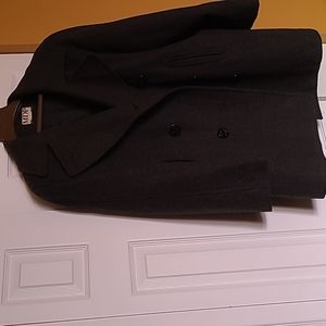 Mens wool coat size large